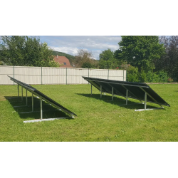 Bevestigingsset voor montage op grondconstructie voor zonnepanelen van 178 cm tot 198 cm